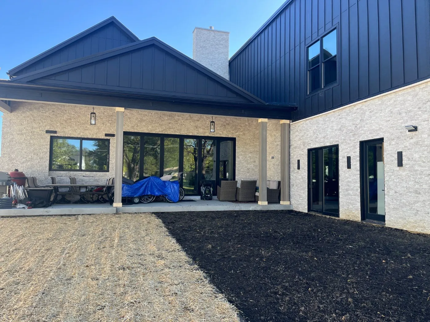 Soffit and fascia work in Crossfields